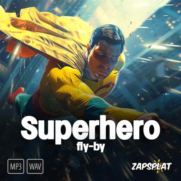 Superhero Fly-By