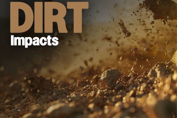 Dry dirt impact sound effects