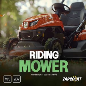 Riding mower sound effects