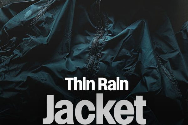 Thin rain jacket sound effects