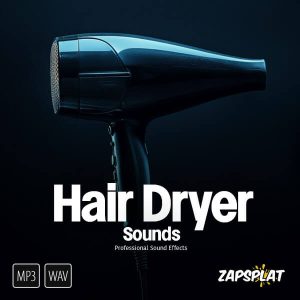 Free hair dryer sound effects