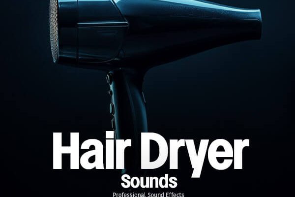 Free hair dryer sound effects