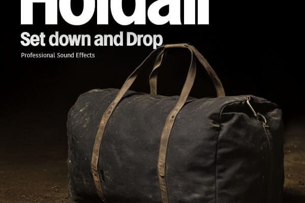 Free holdall bag set down and drop sound effects