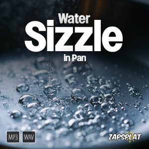 Free water sizzle in pan sound effects