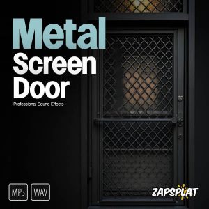 Metal screen door sound effects