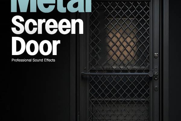 Metal screen door sound effects