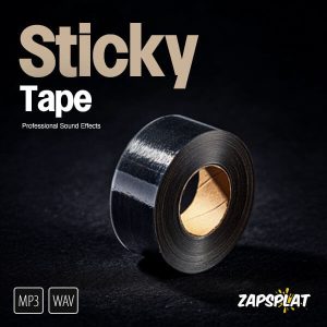 Sticky tape sound effects