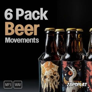 6 pack of beer movement sound effects