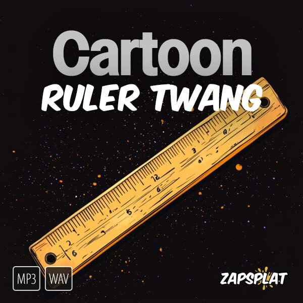 Cartoon Ruler Twang Sounds