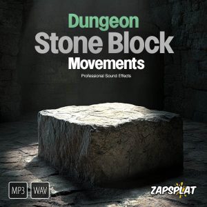 Free dungeon stone block movement sound effects