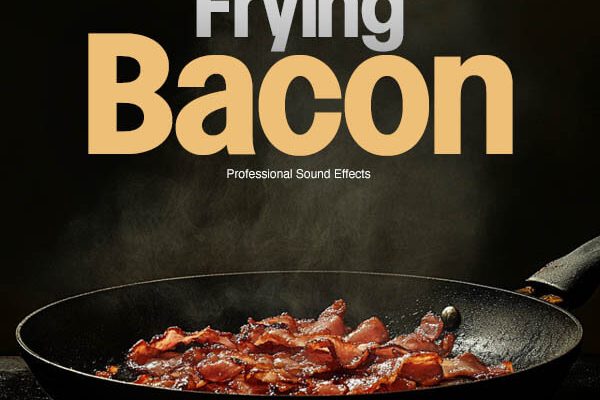 Free frying bacon sound effects