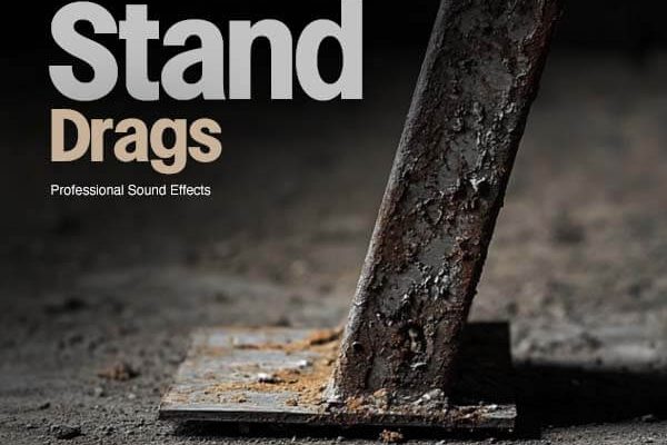 Free metal stand drag sound effects