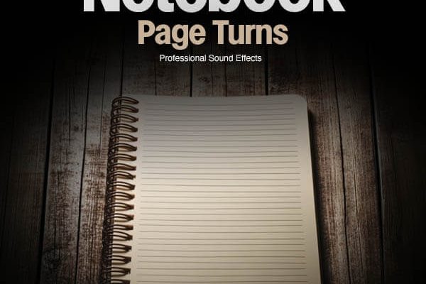 Free notebook page turn sound effects