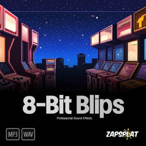 Free 8-bit arcade game blip sound effects