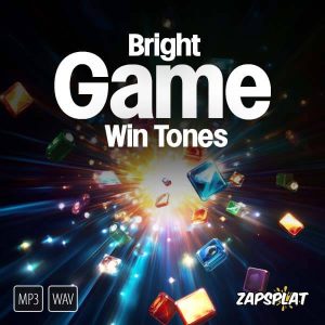 Bright game win tone sound effects