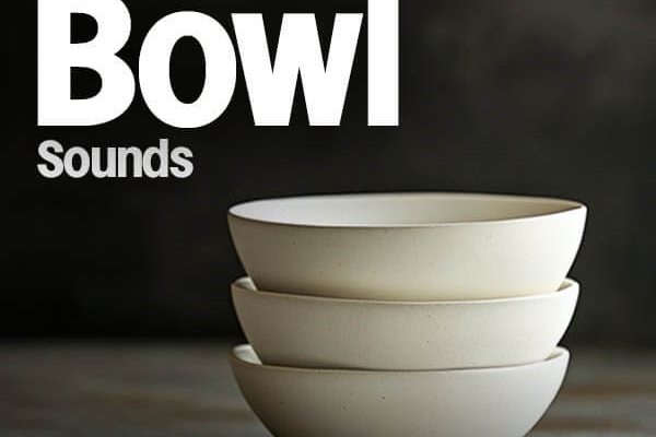 Ceramic bowl sound effects