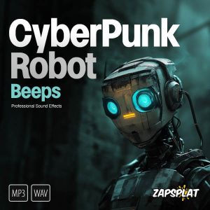 Cyberpunk robot beep sound effects