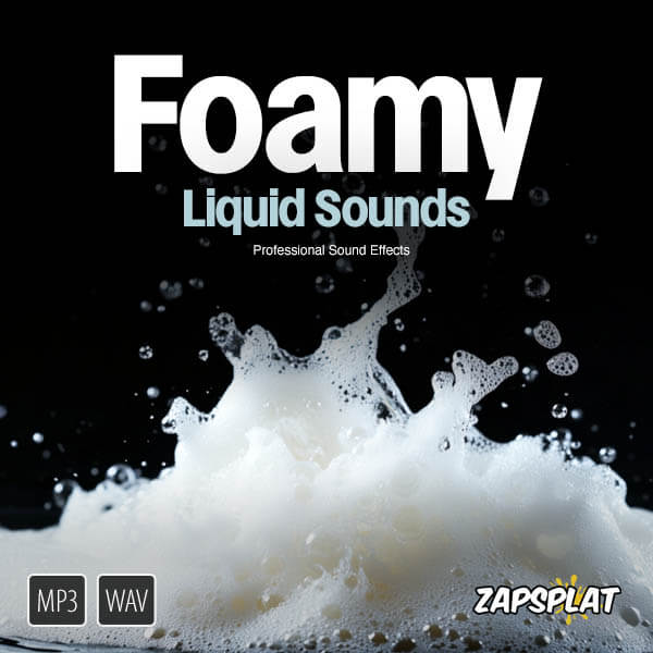 Foamy Liquid Sounds Sound Pack