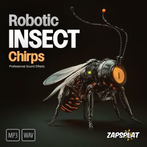 Science fiction robotic insect sound effects