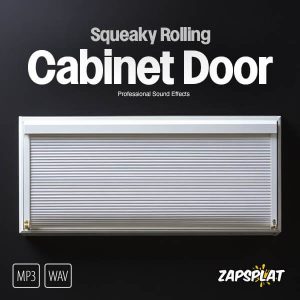 Squeaky rolling cabinet door sound effects