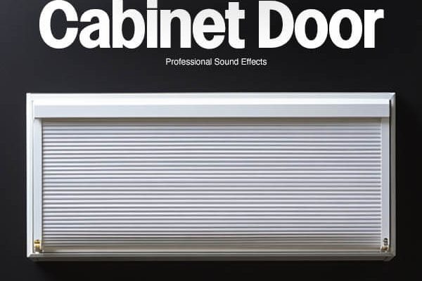 Squeaky rolling cabinet door sound effects