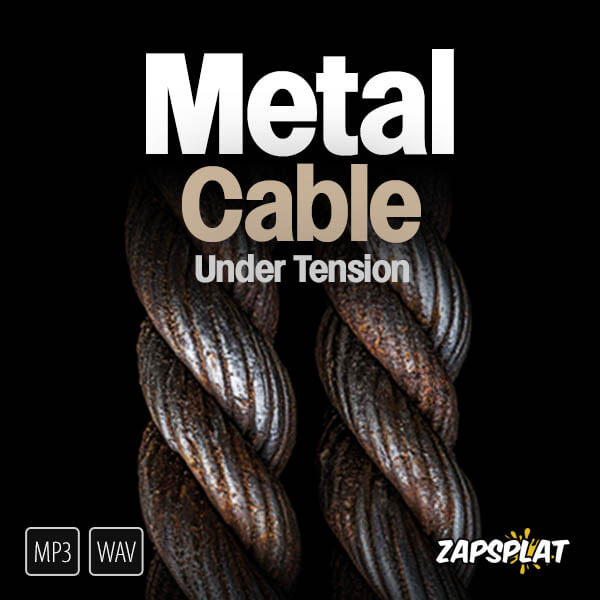 Metal Cable Under Tension