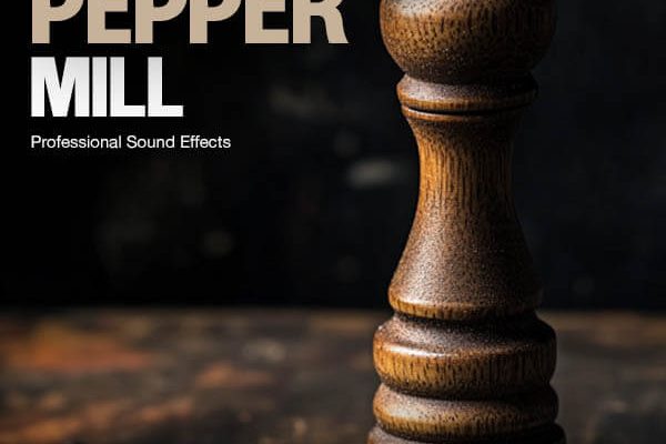 Pepper mill sound effects